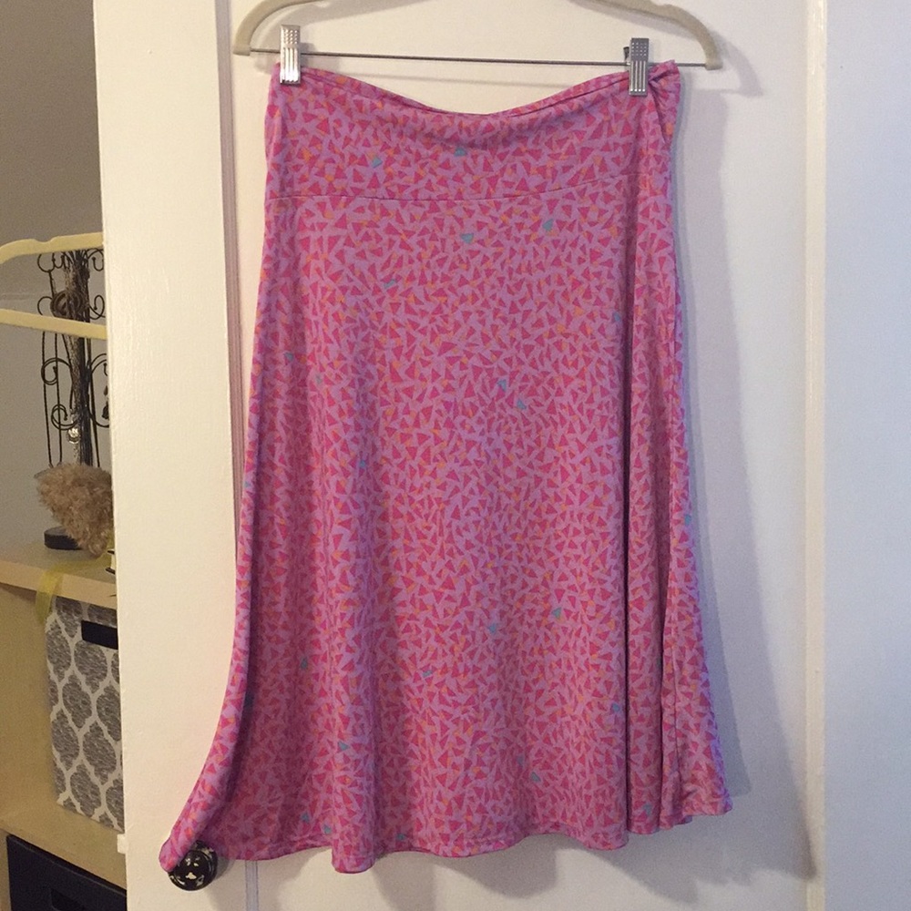 Large Azure skirt Lularoe